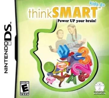 ThinkSmart - Power Up Your Brain! - Kids 8+ (USA) (Rev 1) box cover front